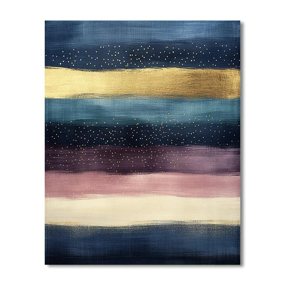 Paul Klee Inspired Evening Ledger Of Stars Painting by numbers kit