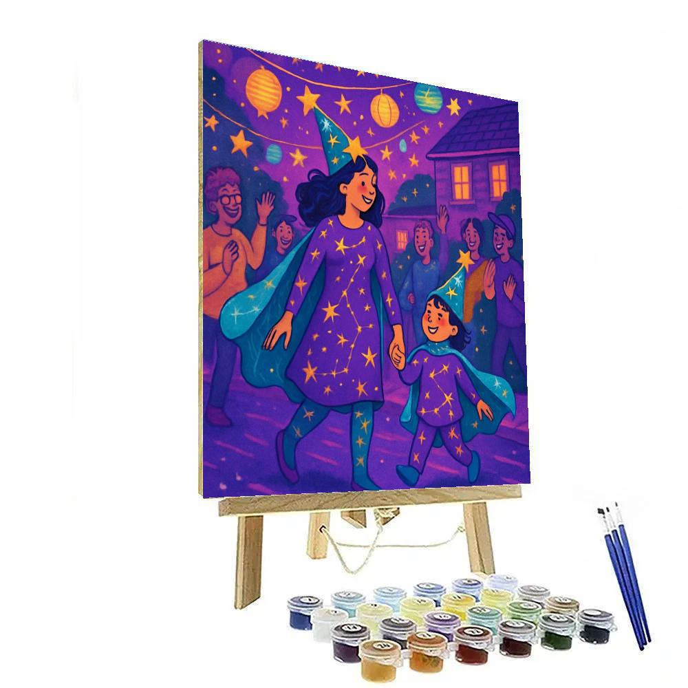 Celestial Costume Parade Painting by numbers kit