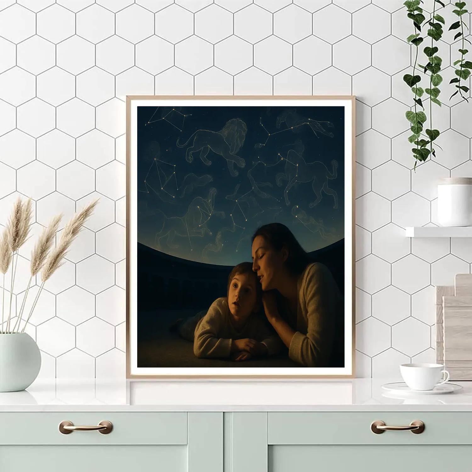 Planetarium Whispered Secrets Paint by numbers art
