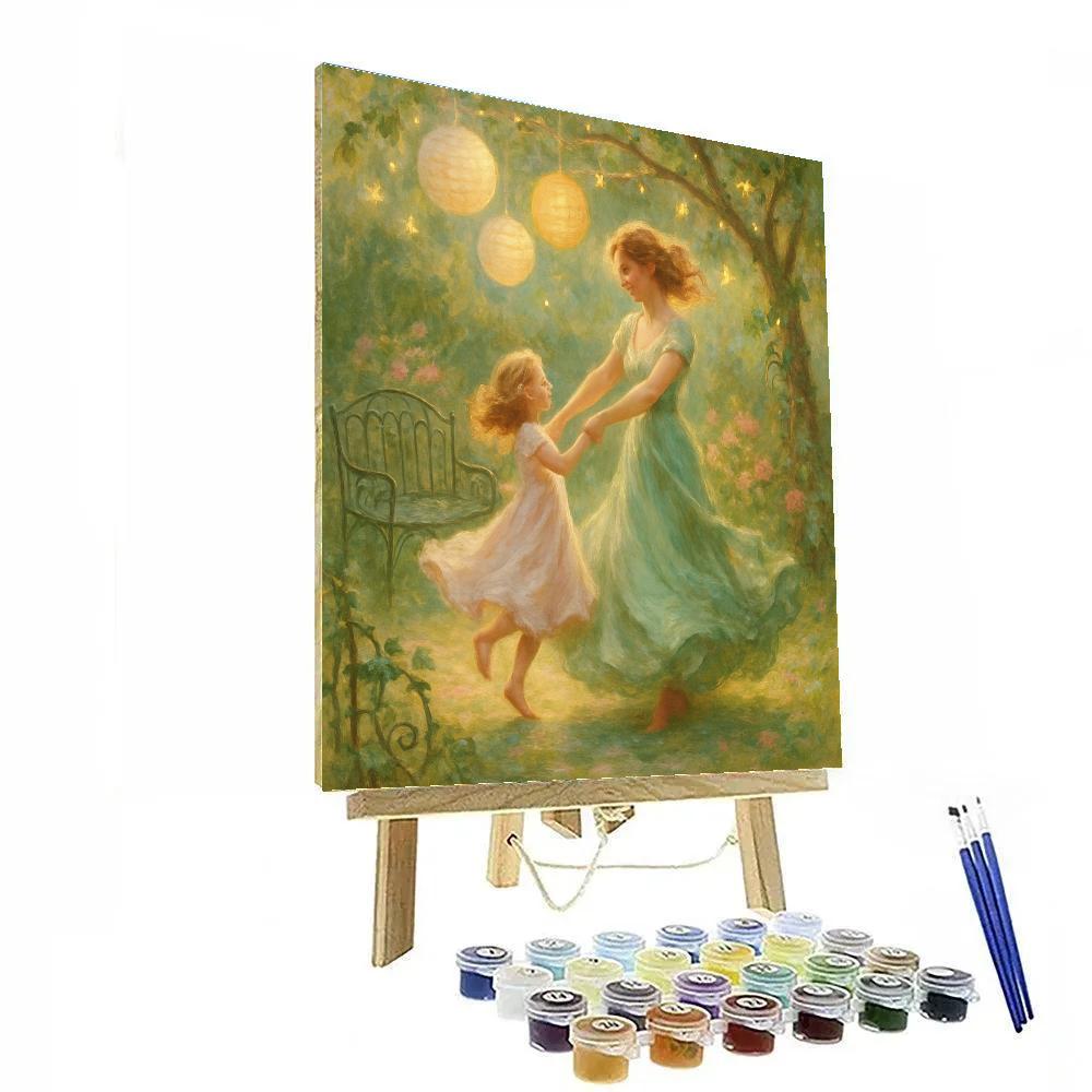 Starlight Garden Dance paint by number
