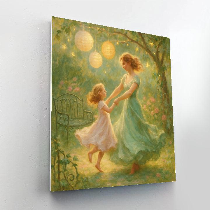 Starlight Garden Dance paint by number