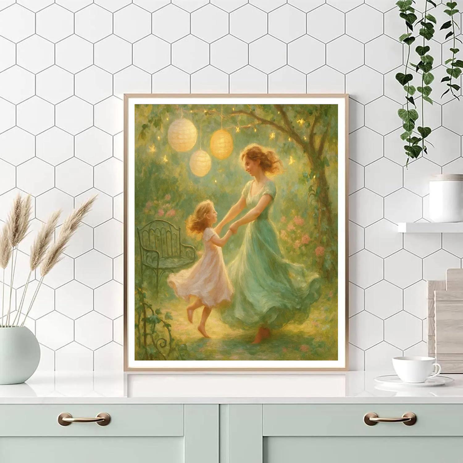 Starlight Garden Dance paint by number