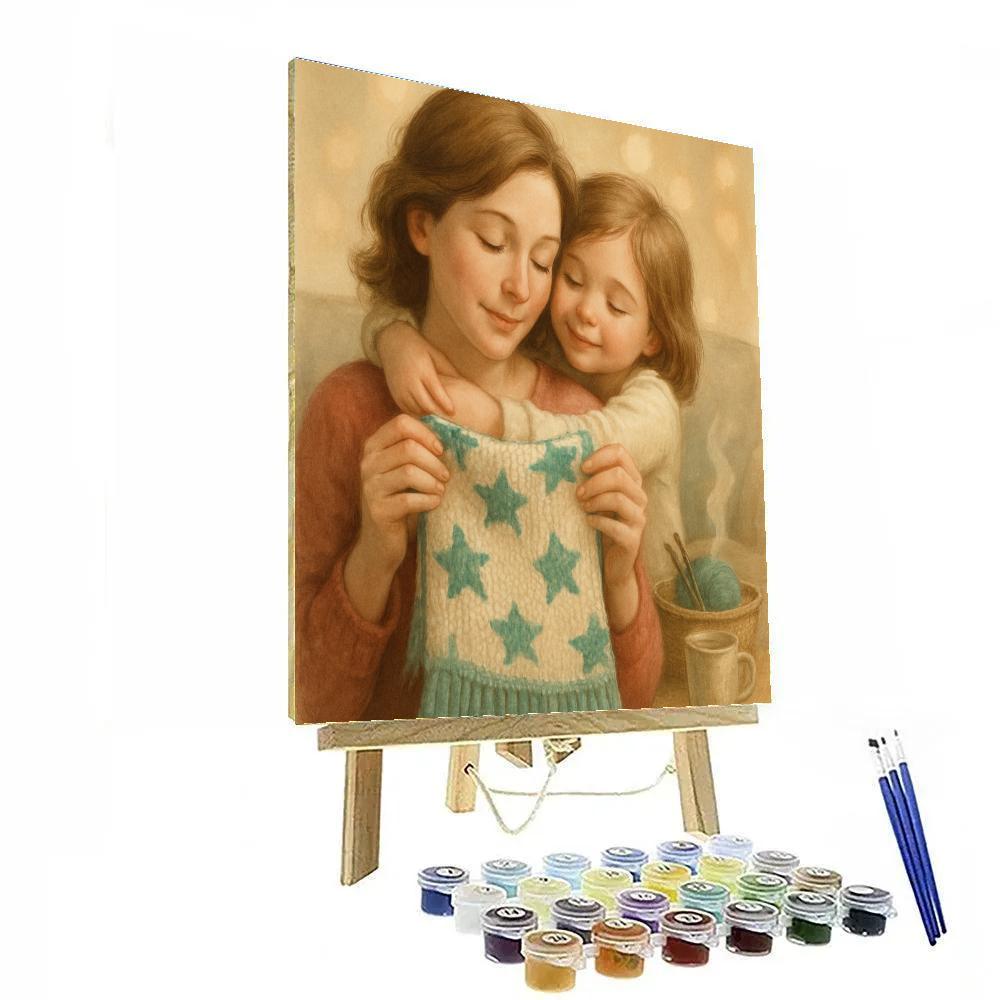 Stellar Sewing Gift Paint by numbers art