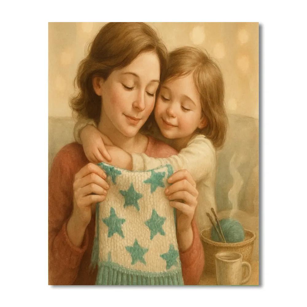 Stellar Sewing Gift Paint by numbers art