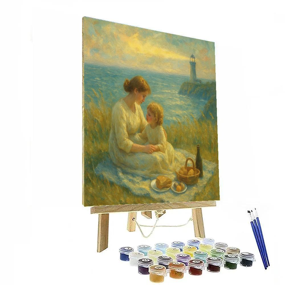 Lighthouse Picnic Promise Numbered painting kits