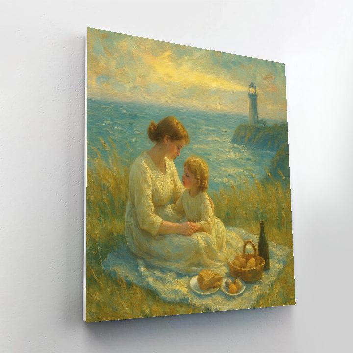 Lighthouse Picnic Promise Numbered painting kits
