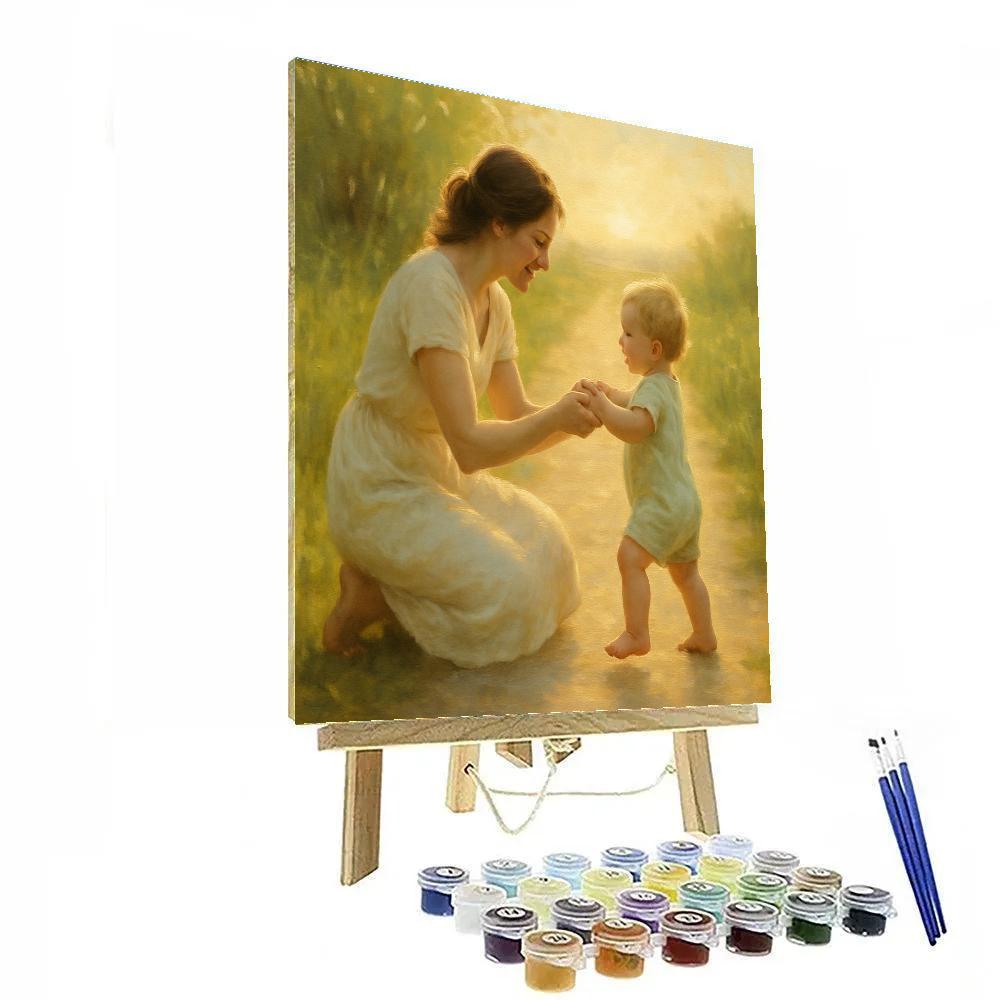 Sunrise First Steps Path Paint by numbers kits