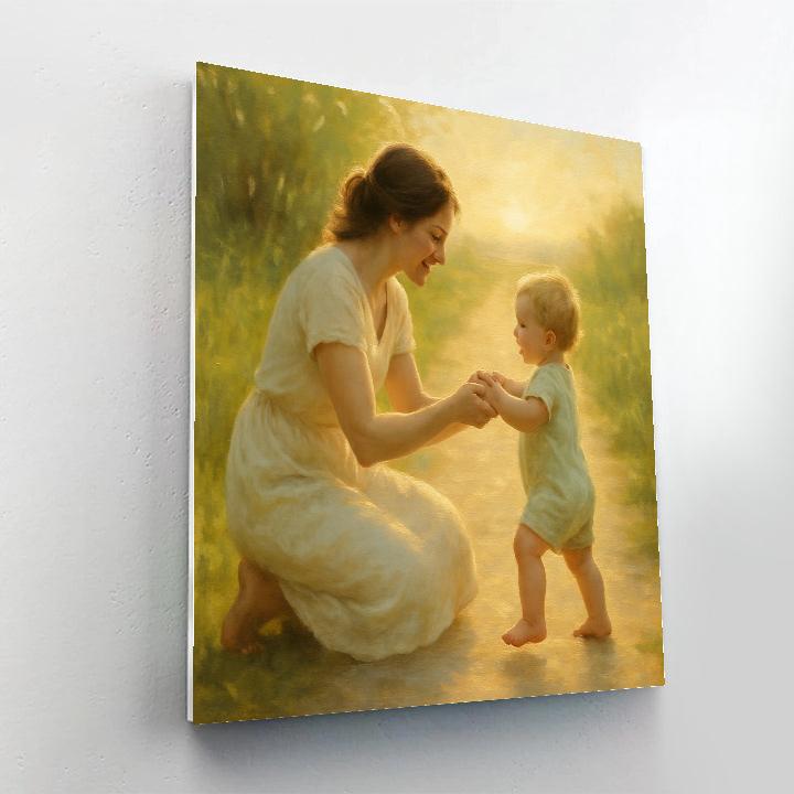 Sunrise First Steps Path Paint by numbers kits