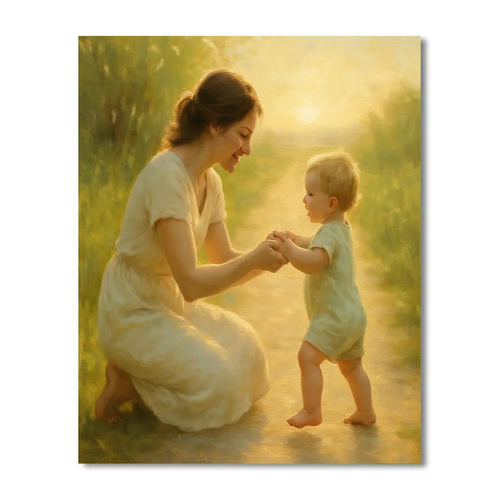 Sunrise First Steps Path Paint by numbers kits