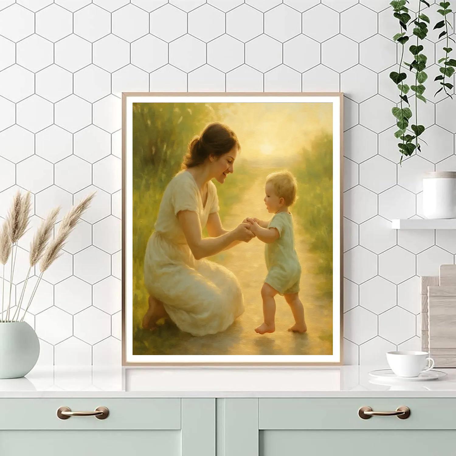 Sunrise First Steps Path Paint by numbers kits