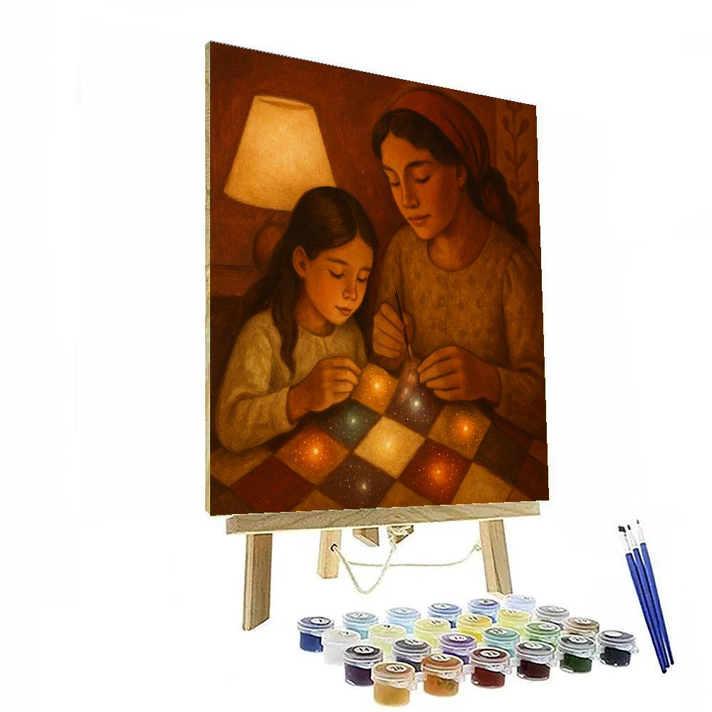 Starglow Sewing Circle paint by numbers