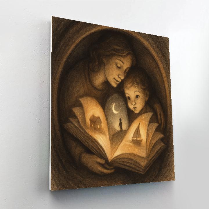 Library Reading Nook Portal Paint by numbers kits