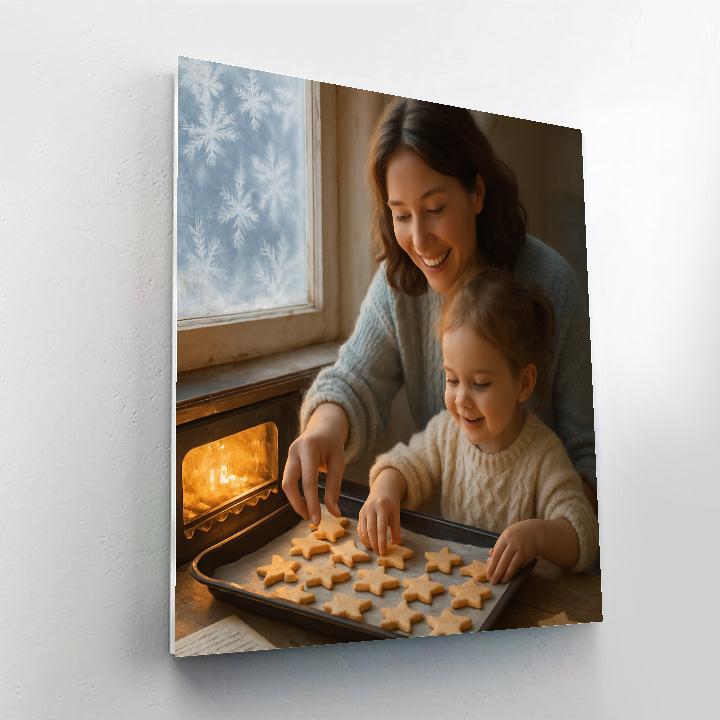 Window Star Baking Morning paint by color