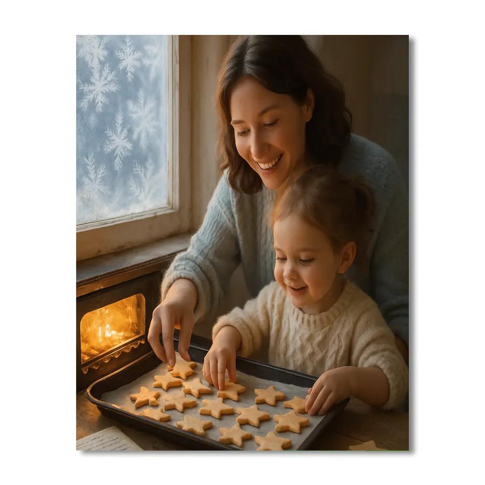 Window Star Baking Morning paint by color