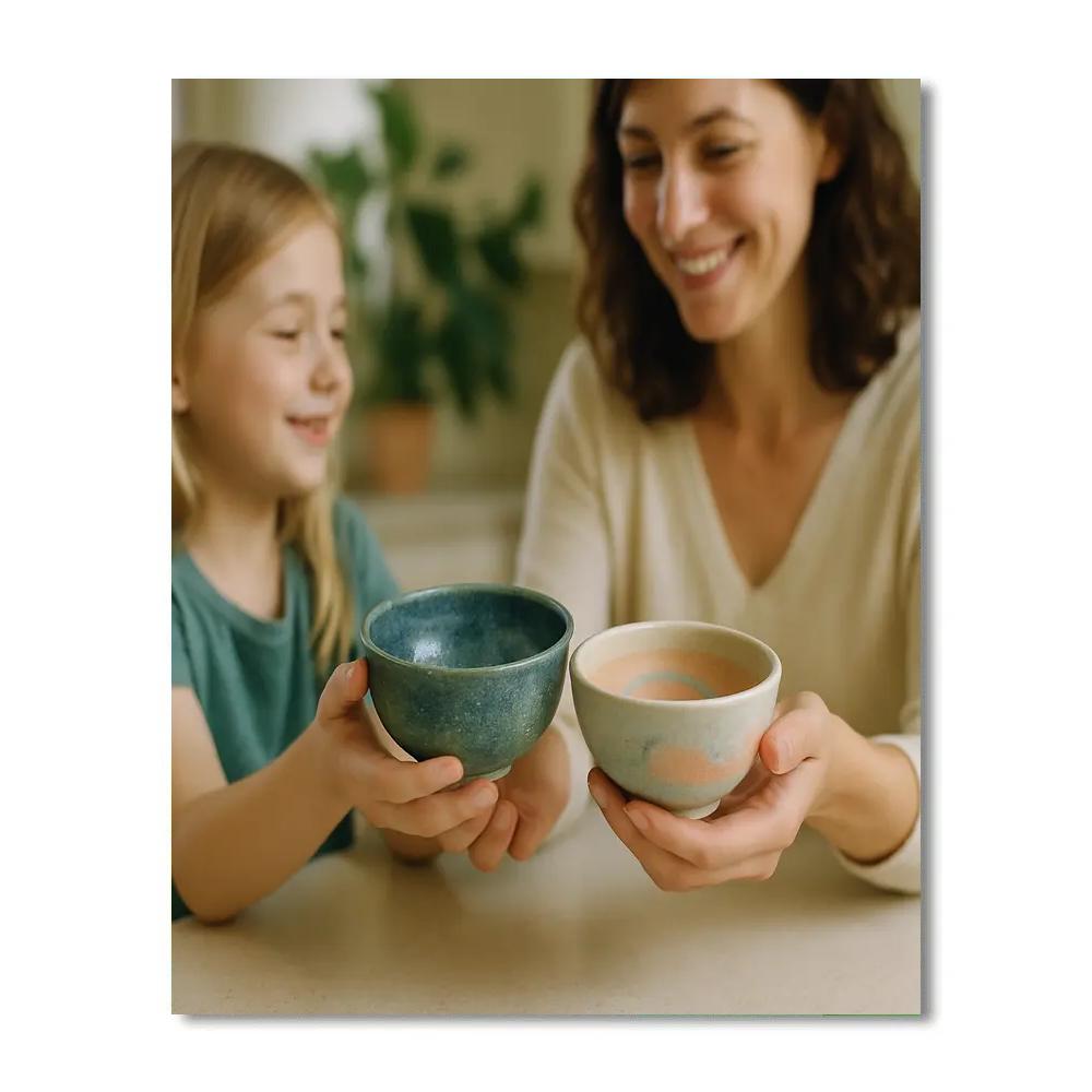 Nebula Pottery Exchange Painting by numbers kit