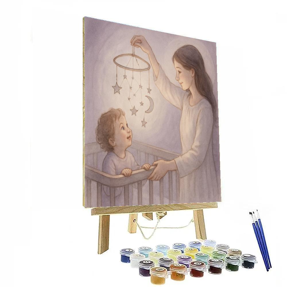 Constellation Bedtime Mobile paint by number