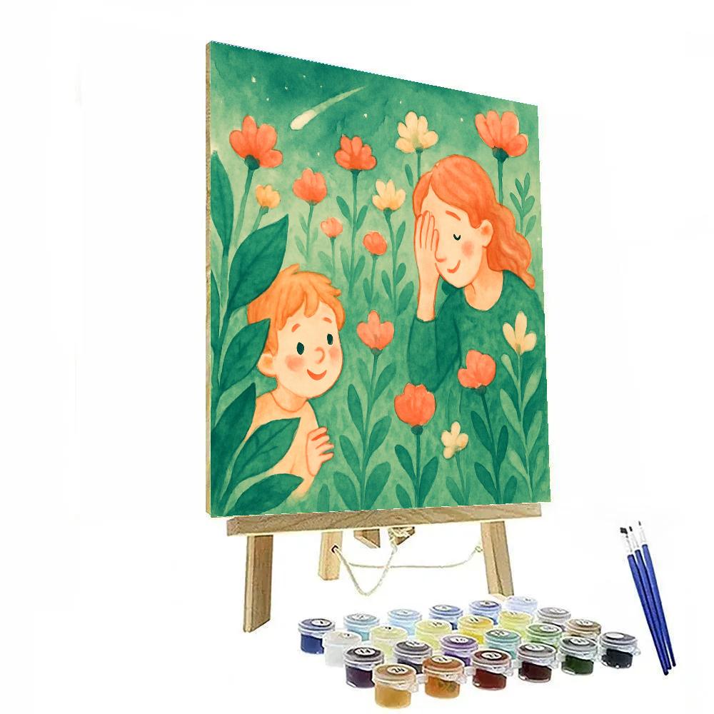 Meteor Garden Hide And Seek paint by color