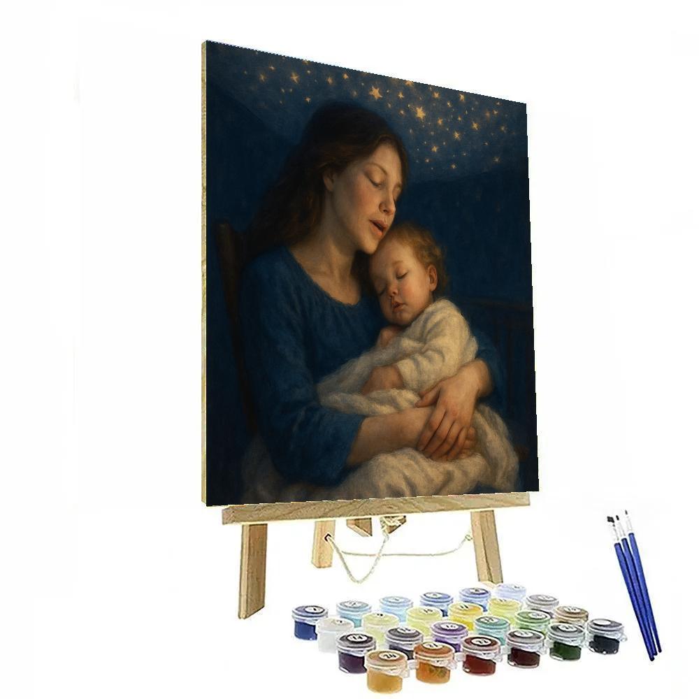 Starglow Bedtime Song Numbered painting kits
