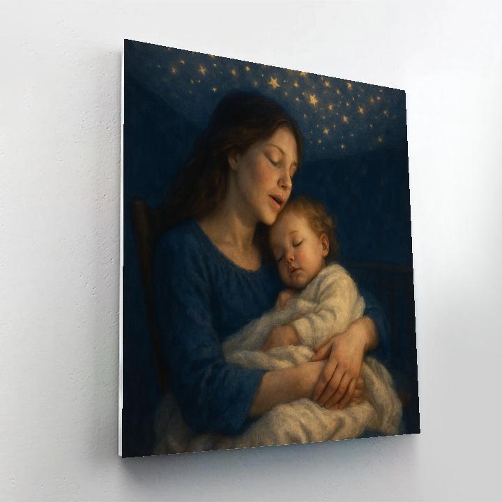 Starglow Bedtime Song Numbered painting kits