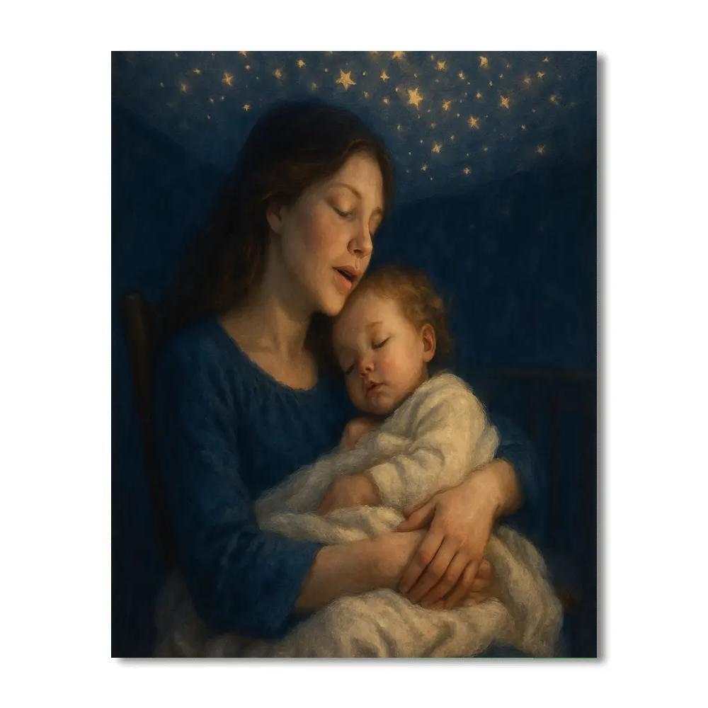 Starglow Bedtime Song Numbered painting kits