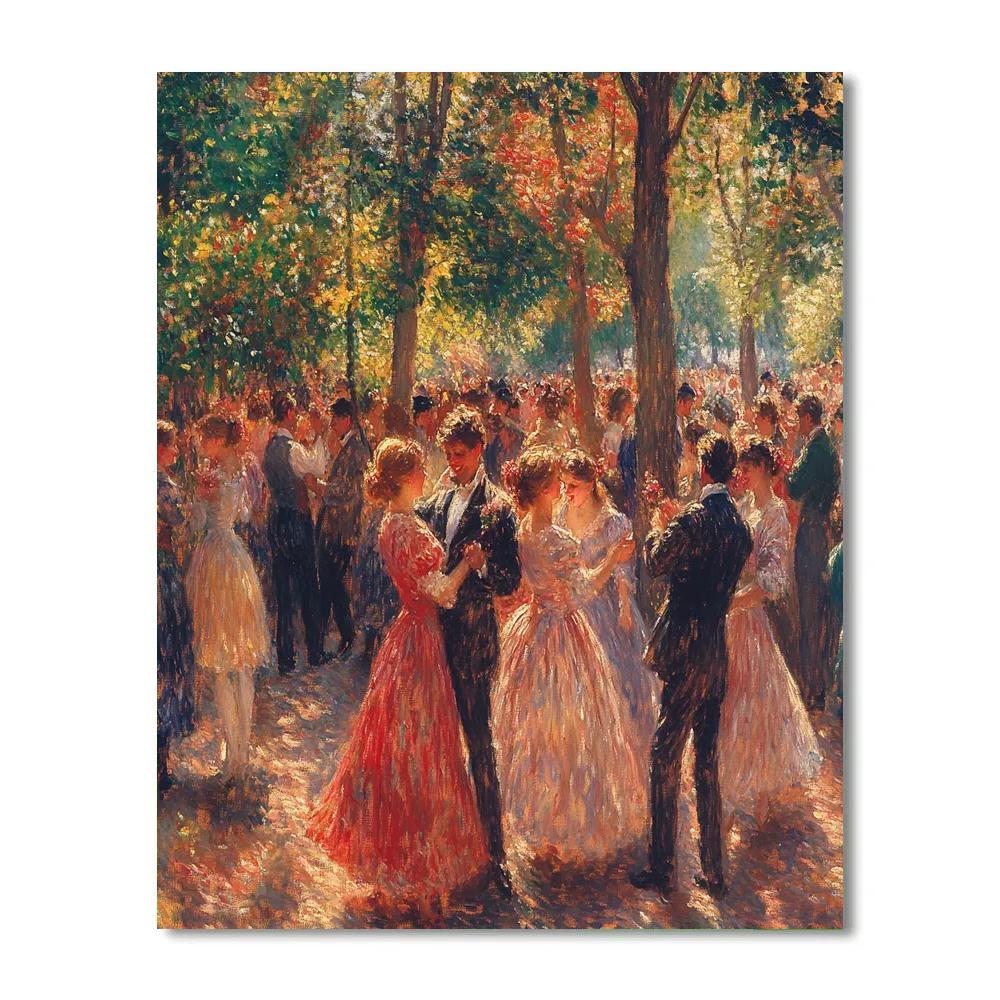 Auguste Renoir Inspired Summer Festival Paint by numbers kits