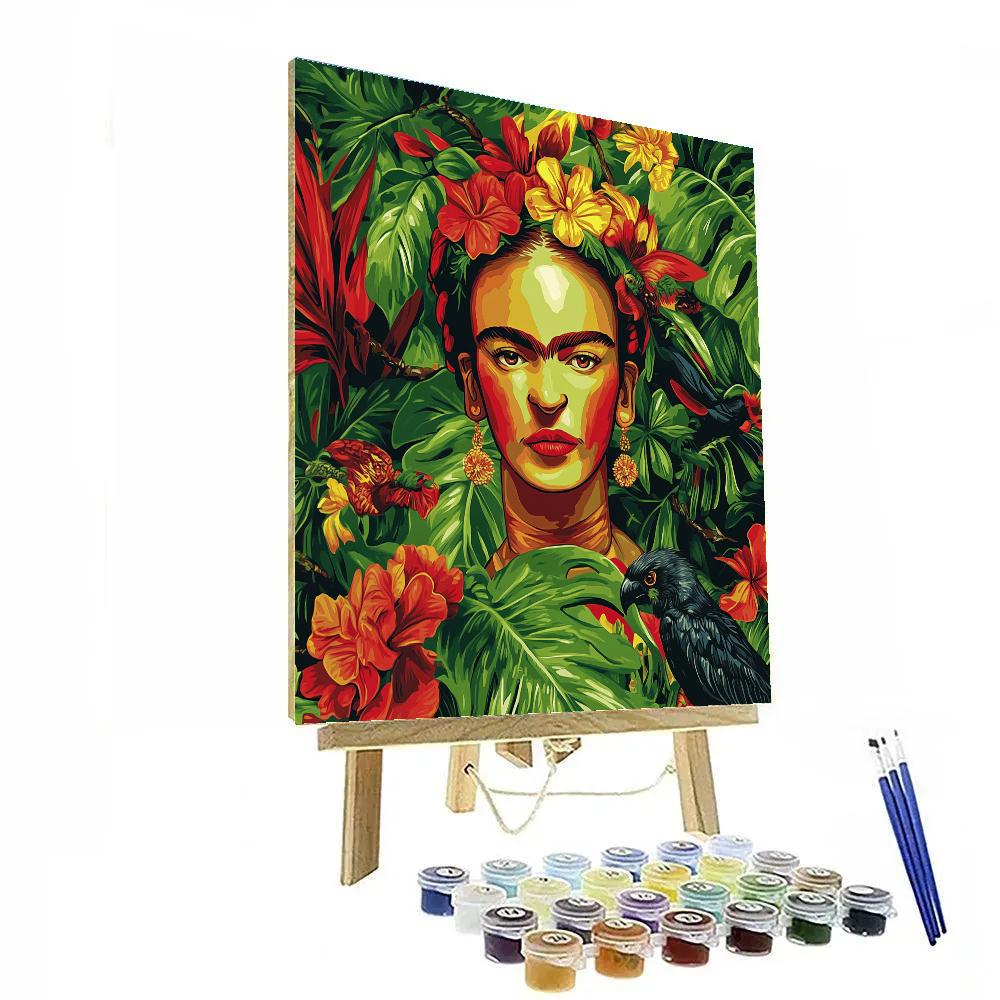 Frida Kahlo Inspired Nature Of Self Painting by numbers kit