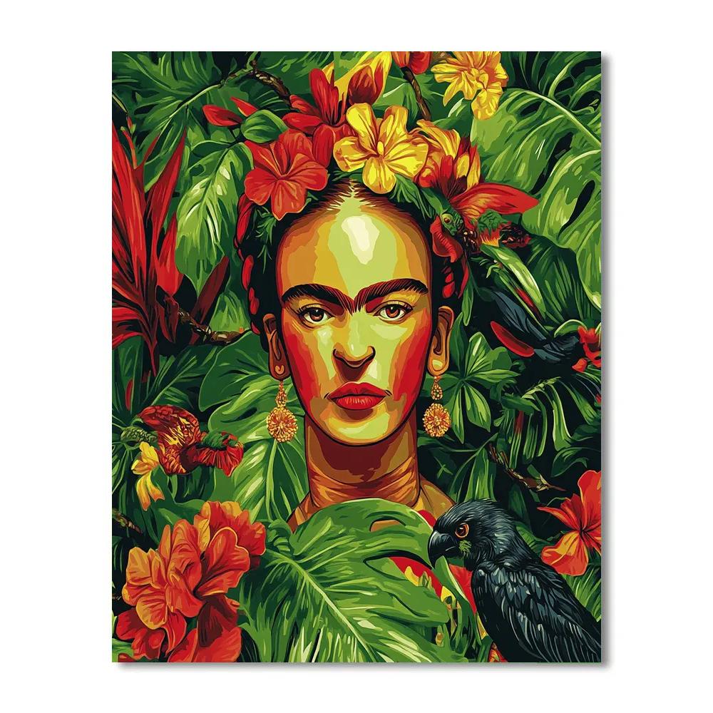 Frida Kahlo Inspired Nature Of Self Painting by numbers kit