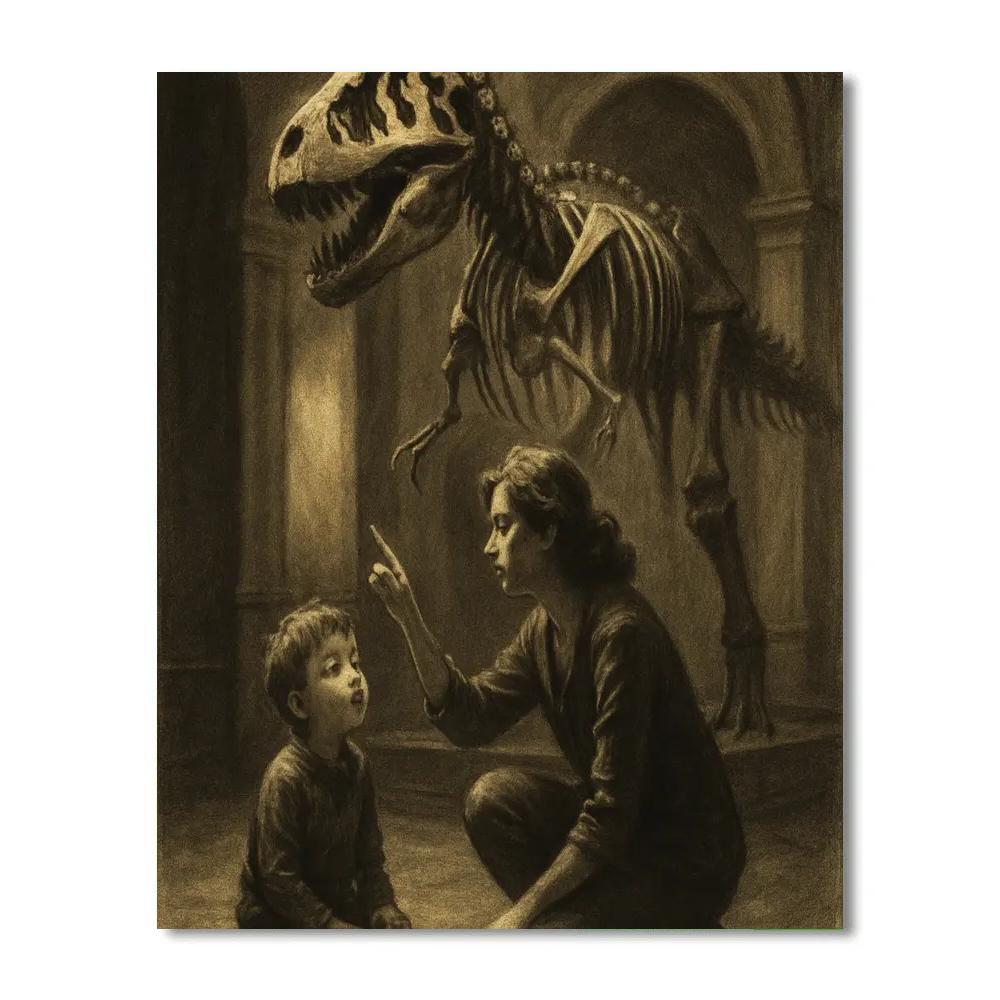 Museum Wonder Walk paint by numbers