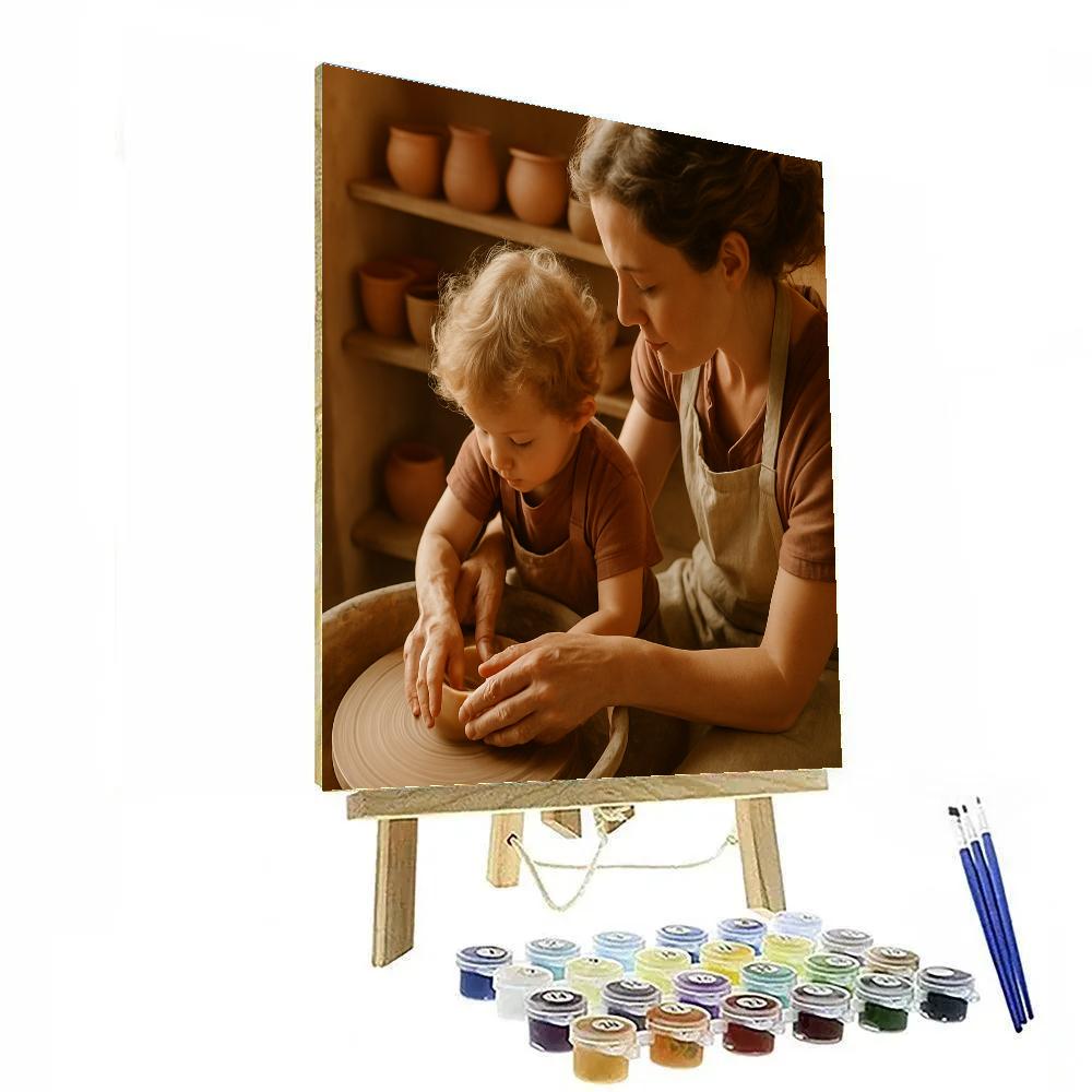 Pottery Wheel Teaching paint by number