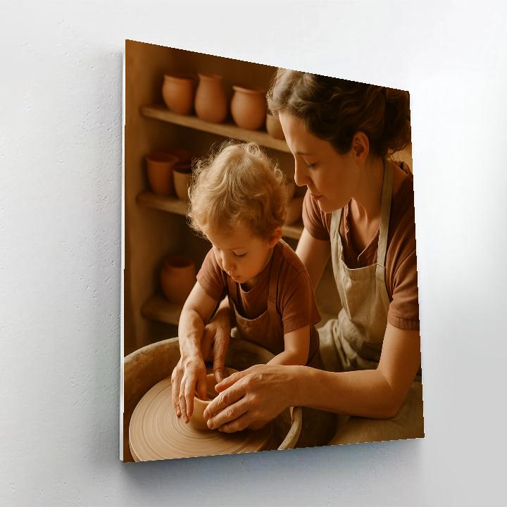 Pottery Wheel Teaching paint by number