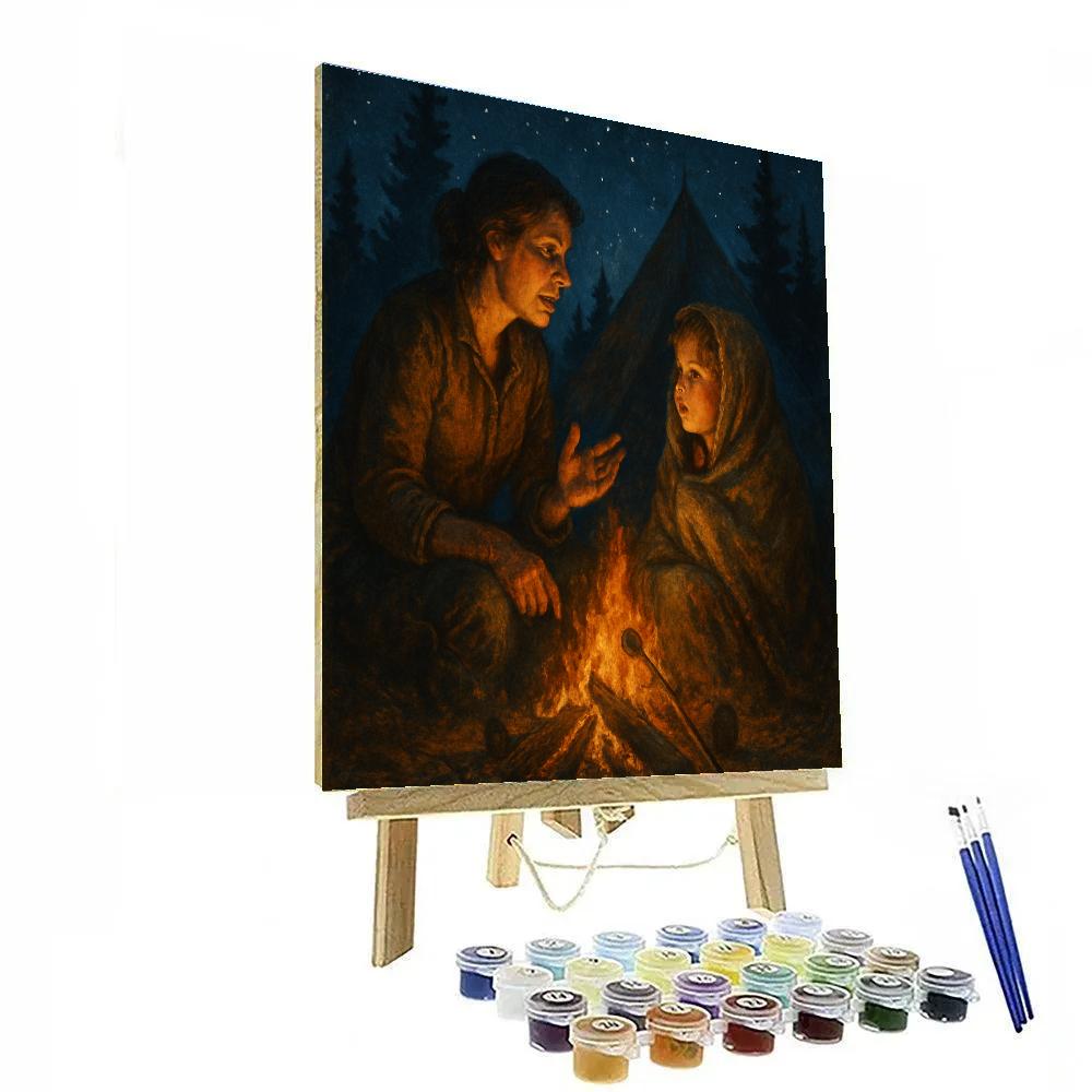 Camping Starfire Story paint by color