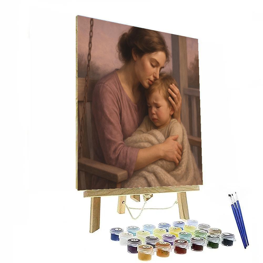 Quiet Comfort After Cry Paint by numbers kits