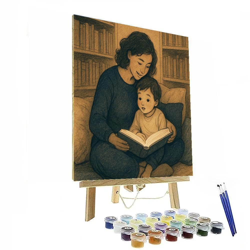 Library Story Corner Paint by numbers kits