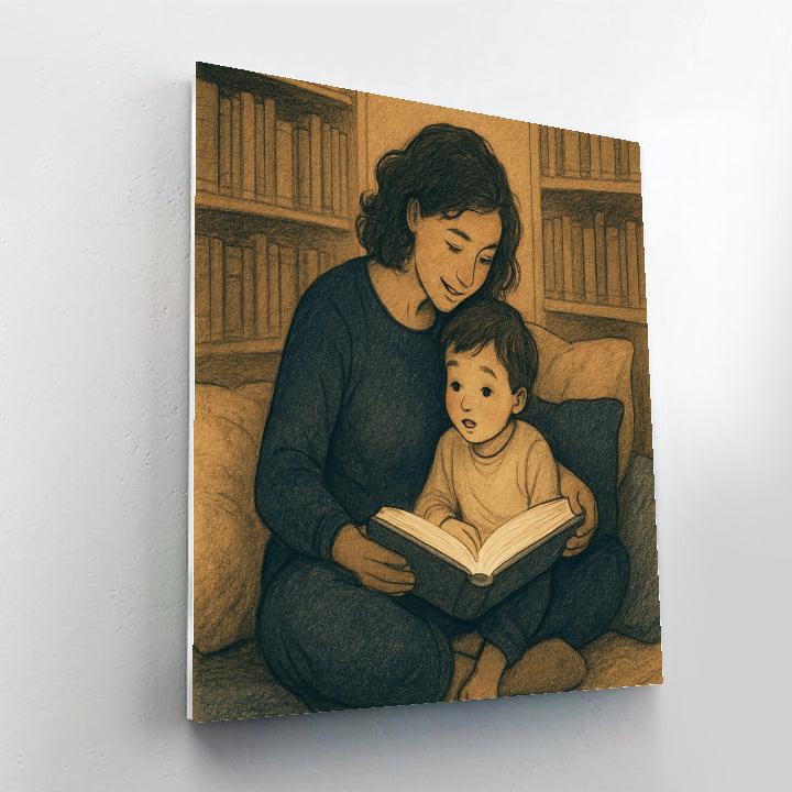 Library Story Corner Paint by numbers kits