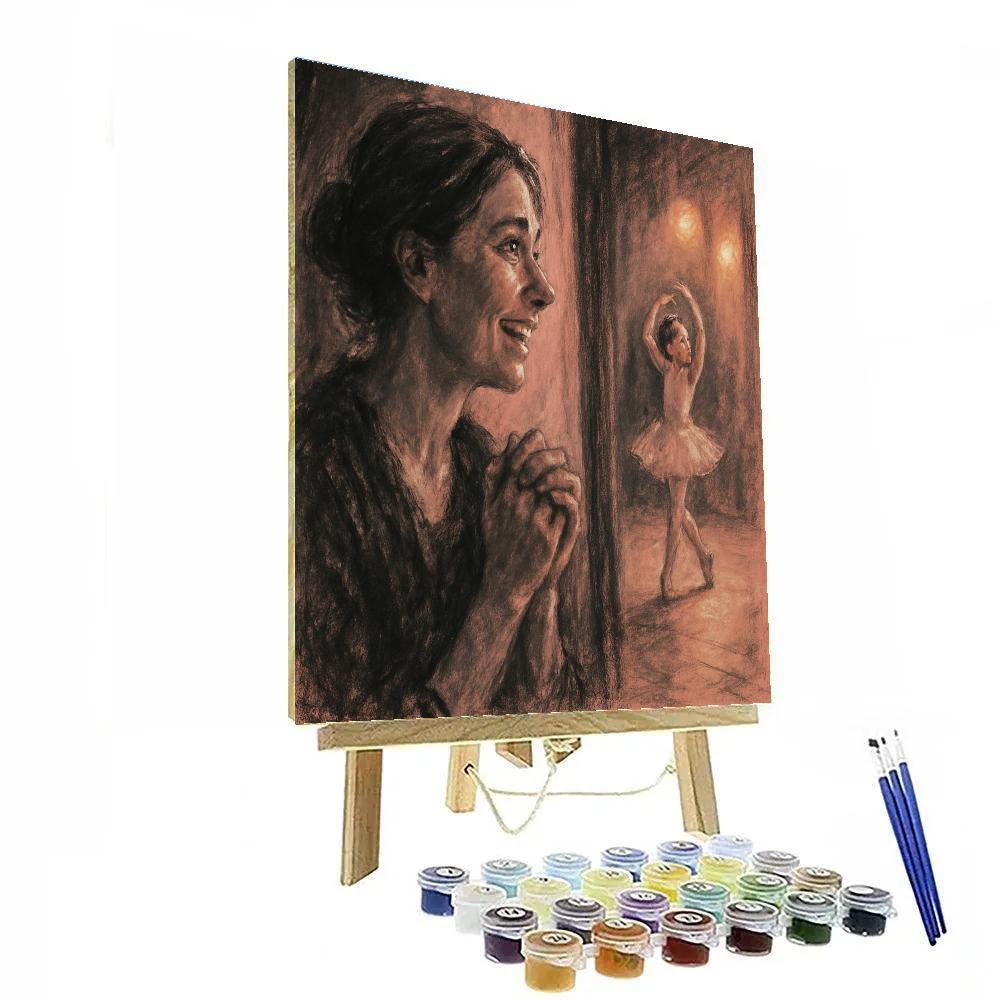 First Dance Recital Pride paint by number