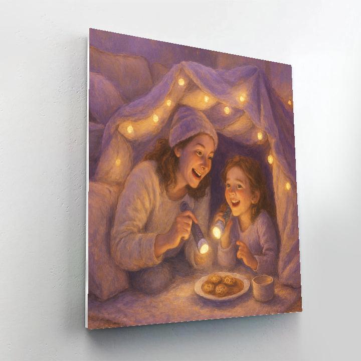 Pajama Fort Adventure paint by color