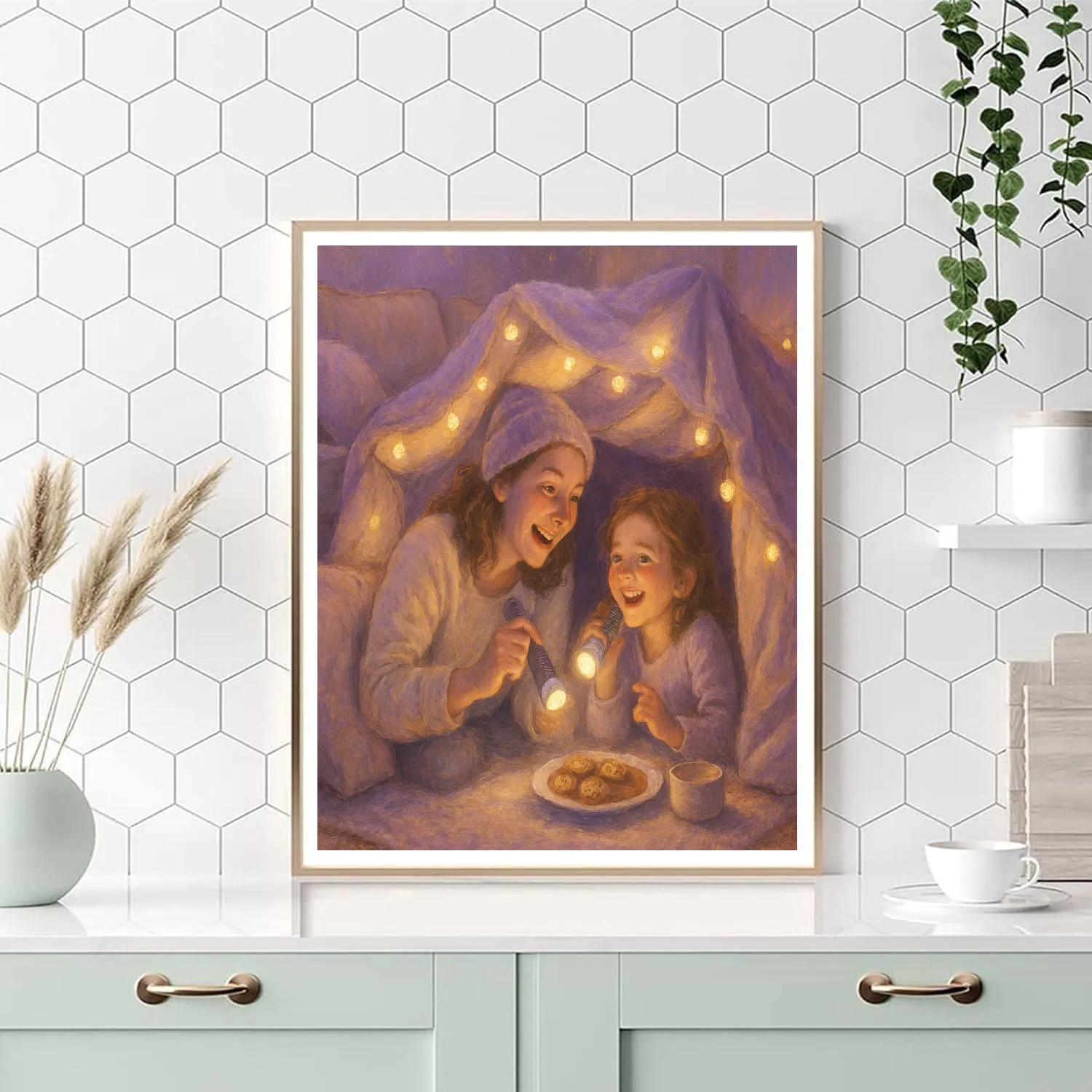 Pajama Fort Adventure paint by color