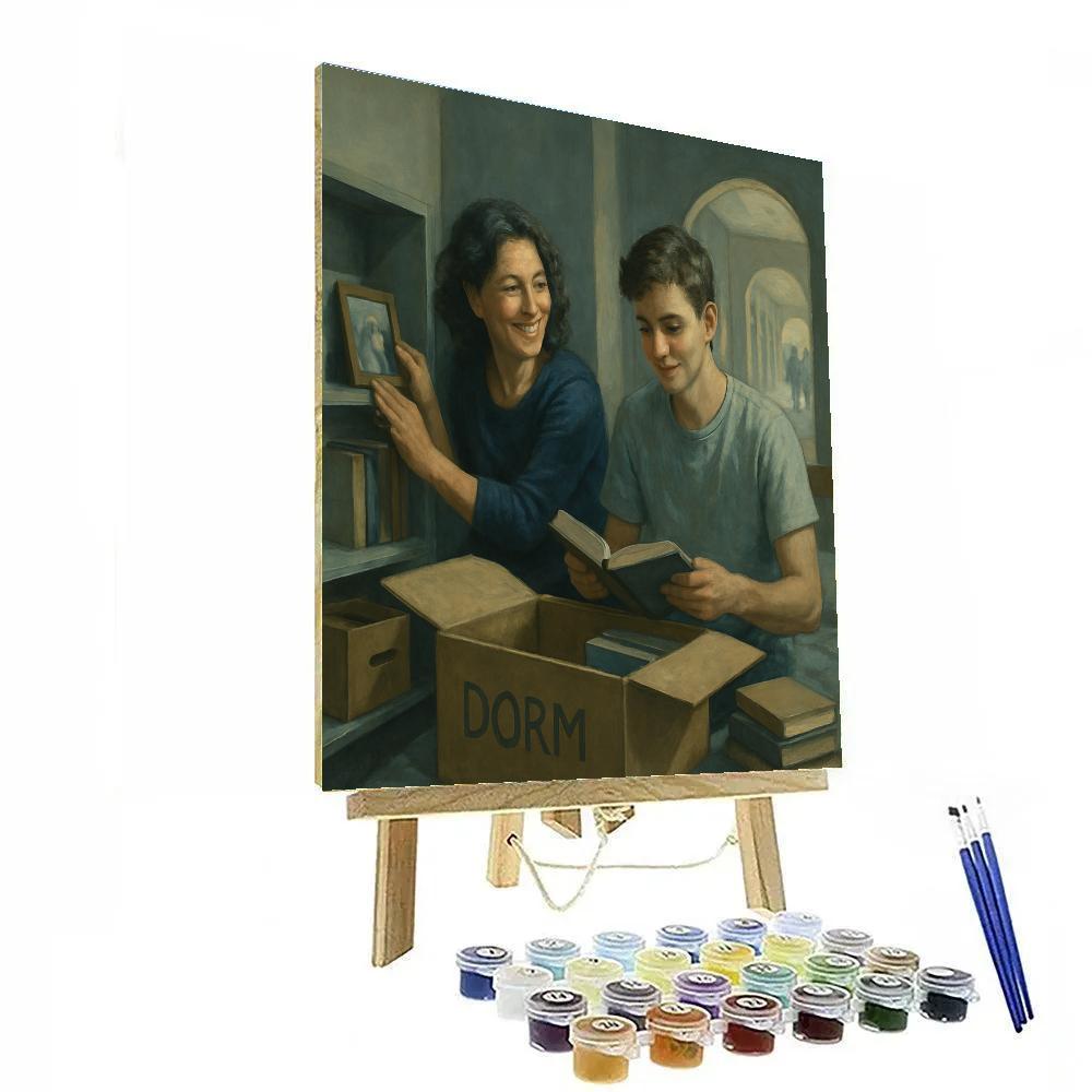 College Move In Help Numbered painting kits