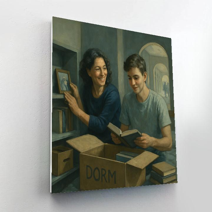 College Move In Help Numbered painting kits