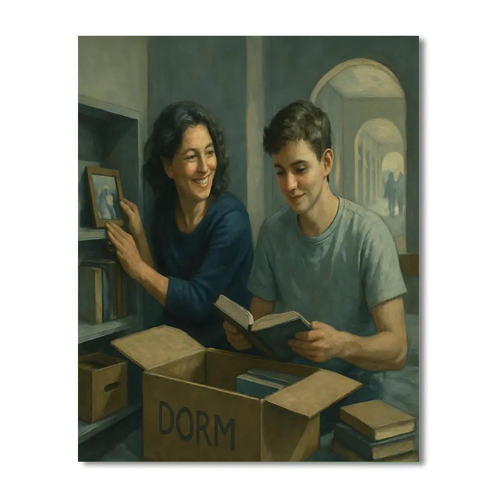 College Move In Help Numbered painting kits