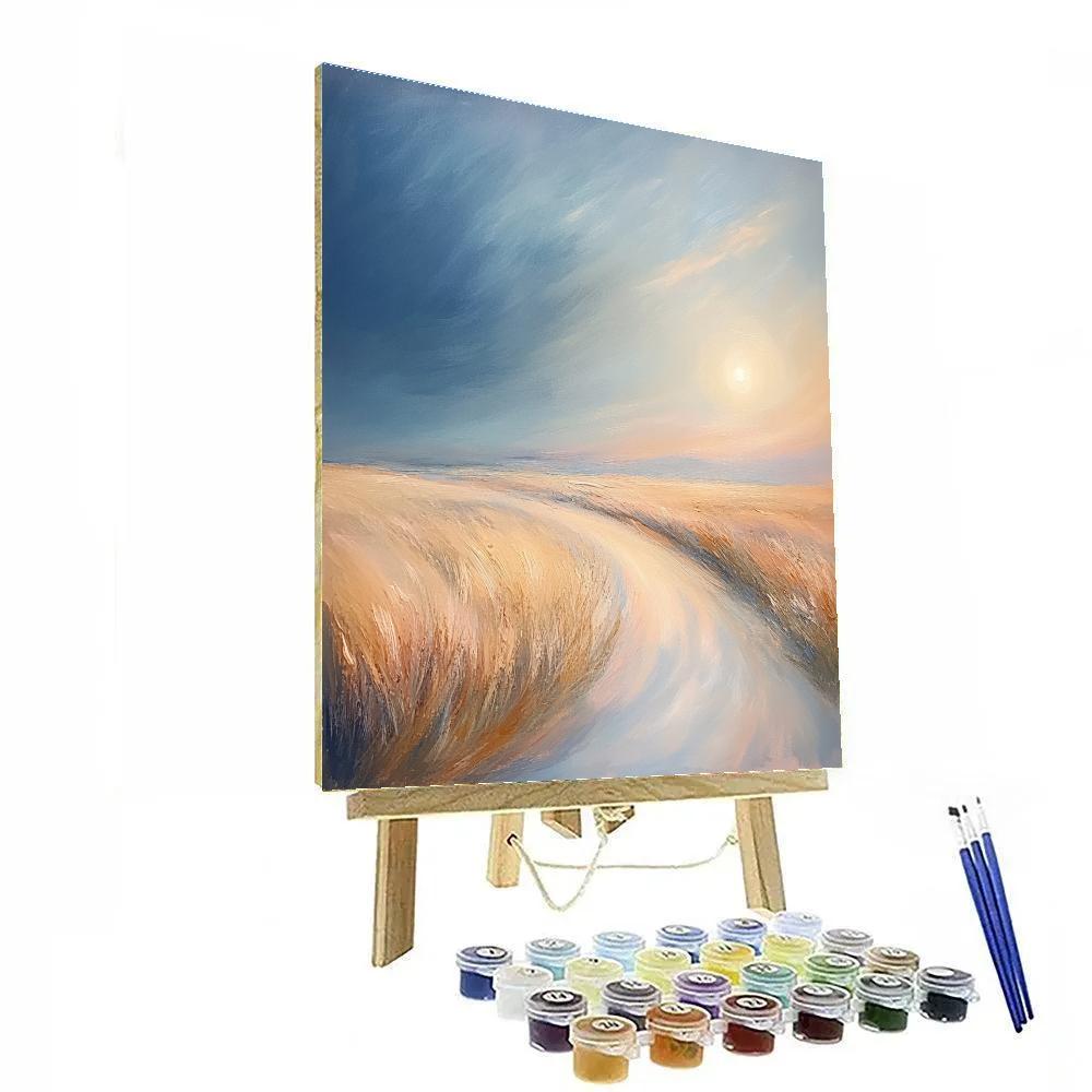 Edgar Degas Inspired Moonlit Veil painting number kit