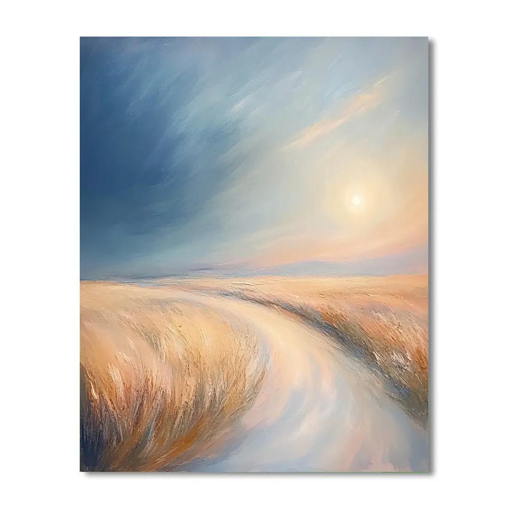 Edgar Degas Inspired Moonlit Veil painting number kit