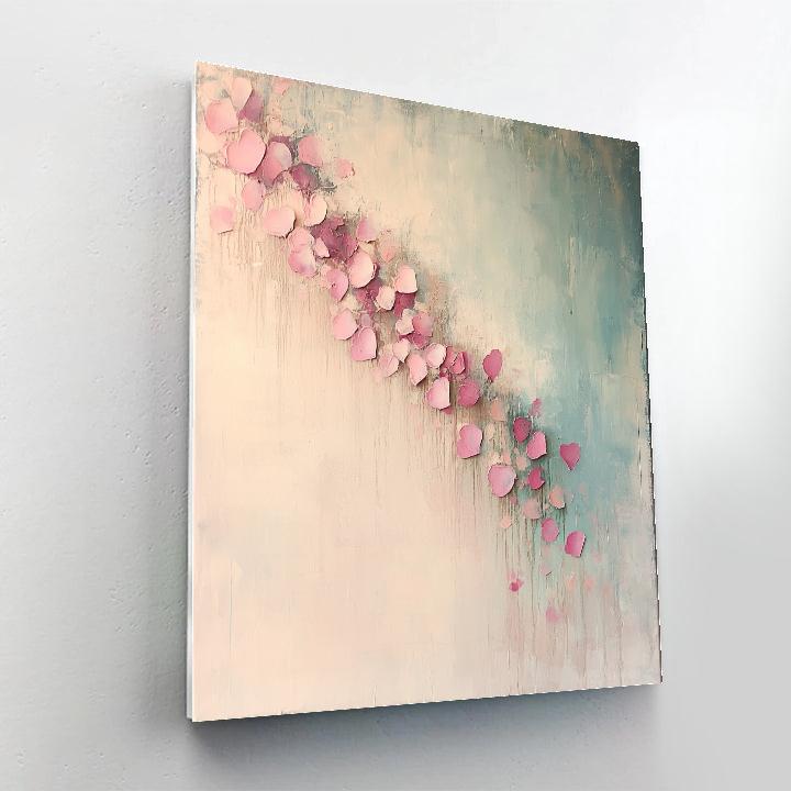 Edgar Degas Inspired Ballet Of Petals paint by number