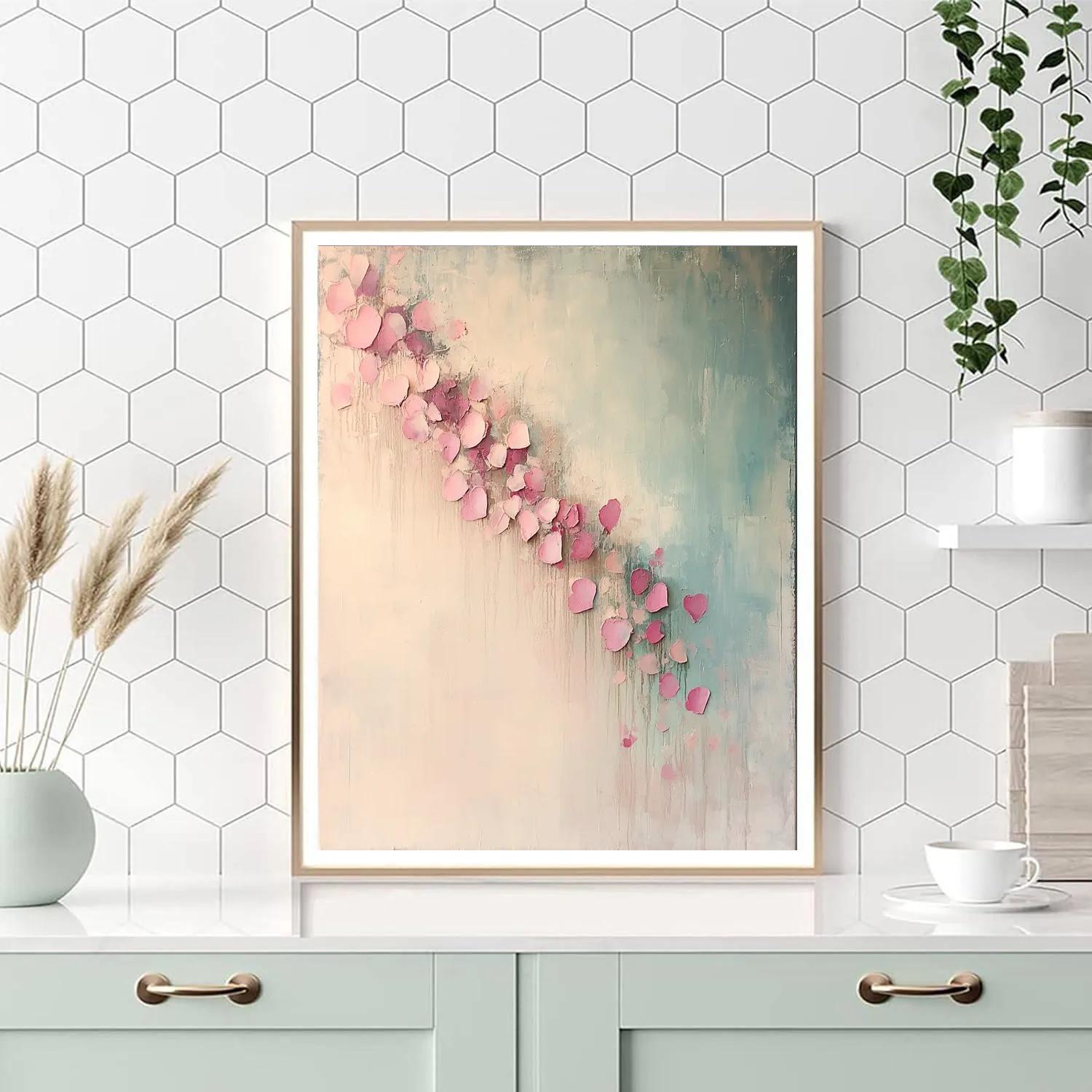 Edgar Degas Inspired Ballet Of Petals paint by number