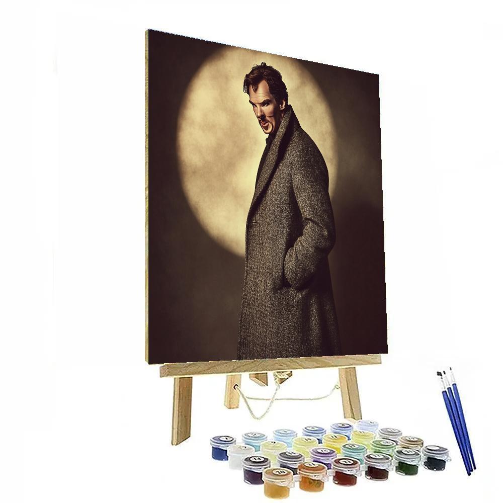 Benedict Cumberbatch: Threads Of Mystic Thought paint by numbers