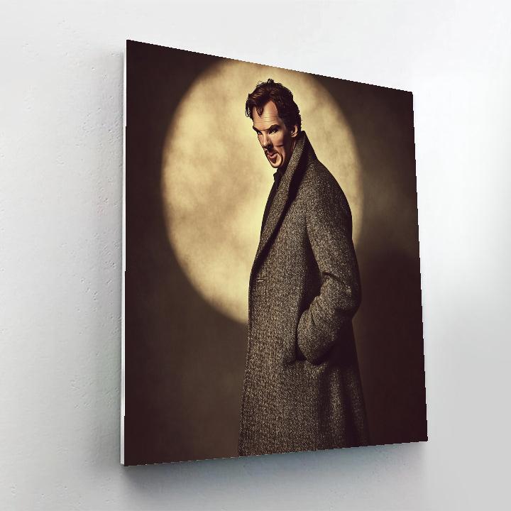 Benedict Cumberbatch: Threads Of Mystic Thought paint by numbers
