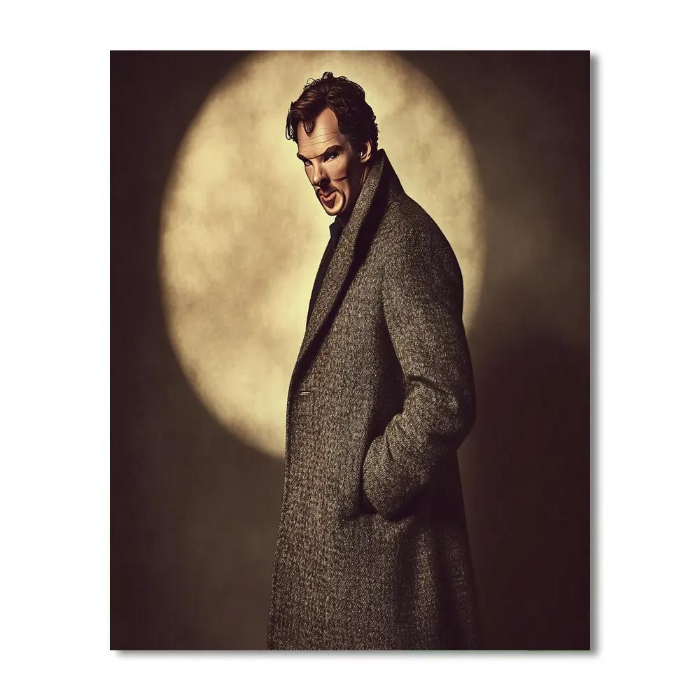 Benedict Cumberbatch: Threads Of Mystic Thought paint by numbers