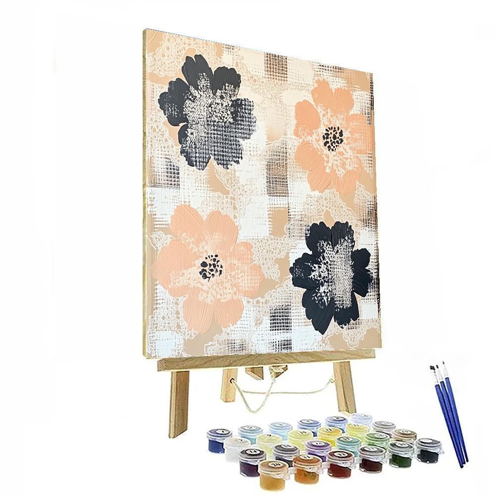 Edgar Degas Inspired Afternoon Lace Painting by numbers kit