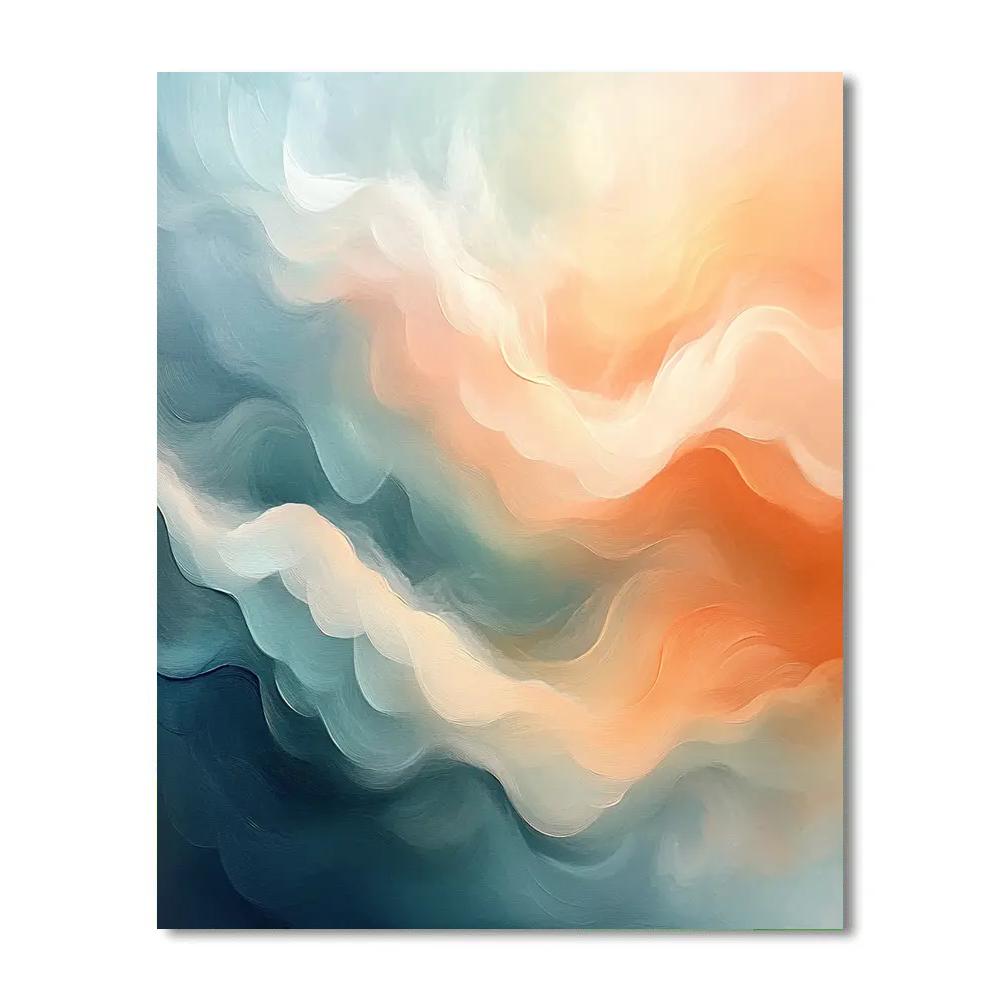 Edgar Degas Inspired Echoes Of Tea Steam paint by number