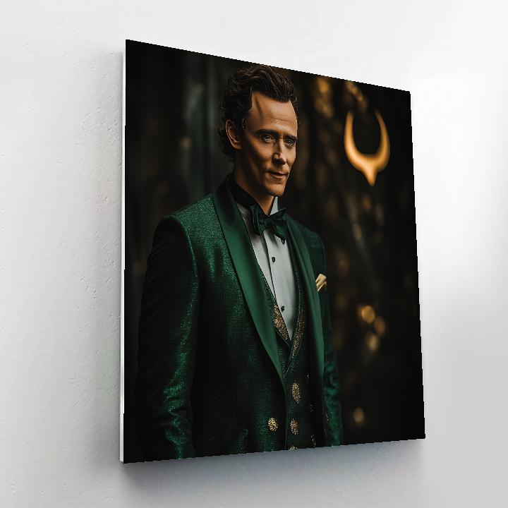 Tom Hiddleston: The Artful Mischief Of A Loki paint by number